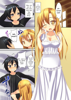 [Tsuki no Hikari Keikaku (Tokyo Yamane, Yuki Higasinakan, Teppeki Kyojin)] Asuna to Shinkon Hatsuya (Sword Art Online) [English] {Zettai Ryouiki} [Digital] page 2