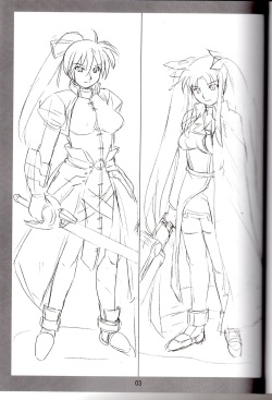 (COMIC1☆2) [Soreya (Nishitsuki Tsutomu)] SWORD DANCERs II (Mahou Shoujo Lyrical Nanoha) page 2
