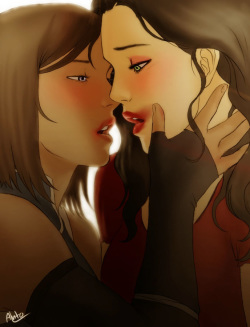 [Drakyx] Korra &amp; Asami drawings page 3