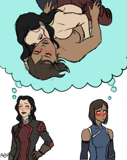 [Drakyx] Korra &amp; Asami drawings page 5