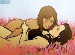 [Drakyx] Korra &amp; Asami drawings page 7