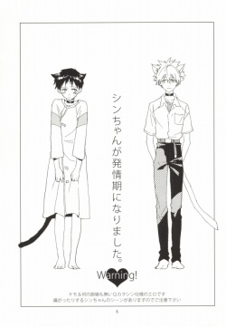 (HaruCC18) [Mm. (Moto)] Shin-chan ga Hatsujouki ni Narimashita. (Neon Genesis Evangelion) page 4