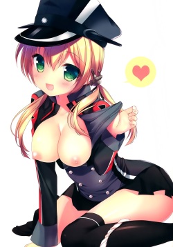 (COMIC1☆9) [Chicken Chicken Machine (Mango Pudding)] Prinz-chan no Omotenashi (Kantai Collection -KanColle-) page 3
