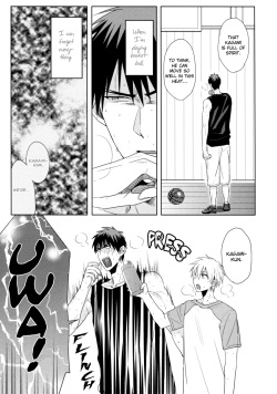 [YS (satou)] Zenbu Natsu no Sei ni Shite | Because it's summer (Kuroko no Basuke) [English] [Baka Dumb Aho Scans] page 6