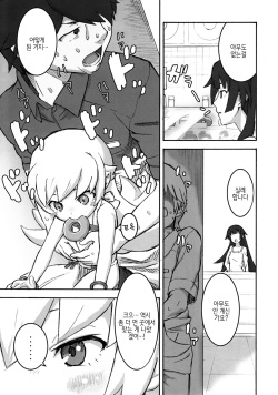 (C84) [Tengudou (Tengudake)] Shujuu no Kankei! - The Relation of Master to Servant (Bakemonogatari) [Korean] page 6